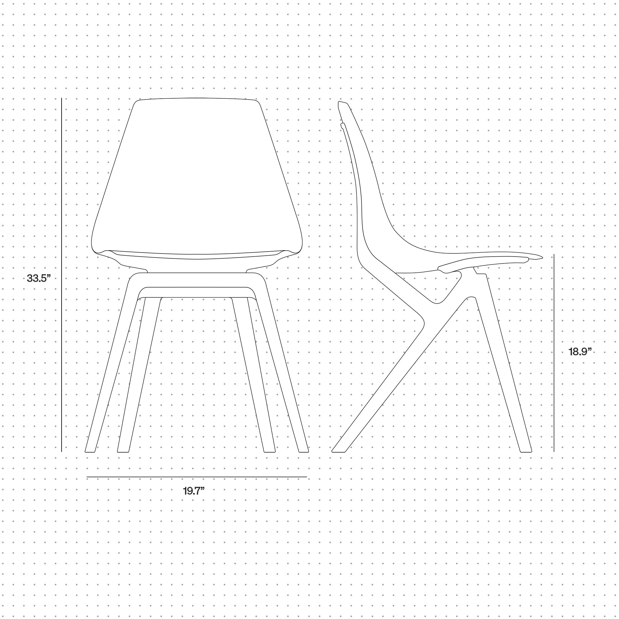 Chair dimensions
